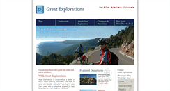 Desktop Screenshot of great-explorations.com