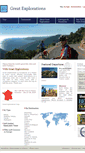 Mobile Screenshot of great-explorations.com